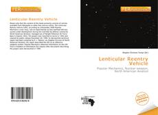 Buchcover von Lenticular Reentry Vehicle