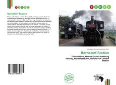 Capa do livro de Barnstorf Station 