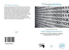 Bookcover of AES Implementations