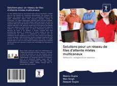 Capa do livro de Solutions pour un réseau de files d'attente mixtes multicanaux 