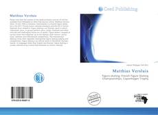 Portada del libro de Matthias Versluis