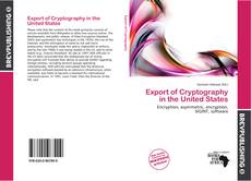 Buchcover von Export of Cryptography in the United States