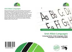 Borítókép a  Ural–Altaic Languages - hoz