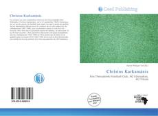 Portada del libro de Chrístos Karkamánis