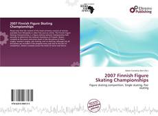 Capa do livro de 2007 Finnish Figure Skating Championships 