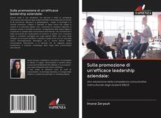 Sulla promozione di un'efficace leadership aziendale: kitap kapağı