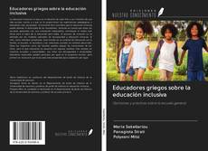 Buchcover von Educadores griegos sobre la educación inclusiva