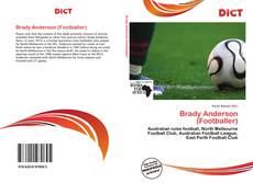 Capa do livro de Brady Anderson (Footballer) 