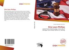 Bookcover of Orie Leon Phillips