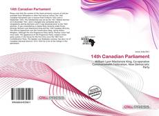 Обложка 14th Canadian Parliament