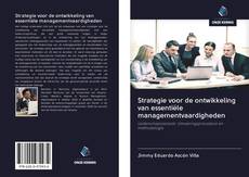 Bookcover of Strategie voor de ontwikkeling van essentiële managementvaardigheden