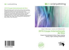 Borítókép a  2010 Coupe Internationale de Nice - hoz