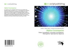 Обложка Alpha Cassiopeiae
