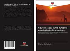 Обложка Gouvernance pour la durabilité dans les institutions publiques