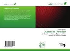 Avalanche Transistor kitap kapağı