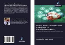 Capa do livro de Human Resource Development Praktijken voor Plattelandsontwikkeling 