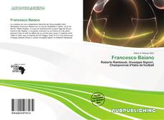 Portada del libro de Francesco Baiano