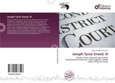 Capa do livro de Joseph Tyree Sneed, III 