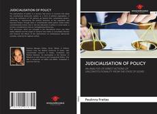 Bookcover of JUDICIALISATION OF POLICY