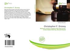 Buchcover von Christopher F. Droney