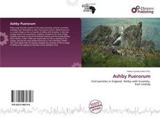 Capa do livro de Ashby Puerorum 