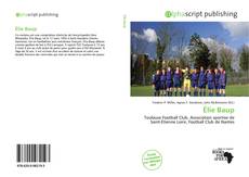 Bookcover of Élie Baup