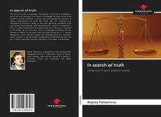Buchcover von In search of truth