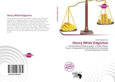 Henry White Edgerton kitap kapağı