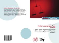 Portada del libro de Josiah Alexander Van Orsdel