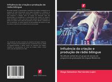 Buchcover von Influência da criação e produção de rádio bilingue
