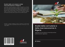 Buchcover von Analisi della corruzione e della macroeconomia in Nigeria