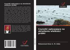 Portada del libro de Czynniki wpływające na określenie wielkości próbki