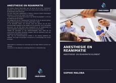 ANESTHESIE EN REANIMATIE的封面