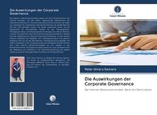 Die Auswirkungen der Corporate Governance kitap kapağı