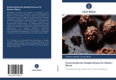 Buchcover von Automatisiertes Gewächshaus für Kakao-Klone
