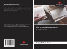Bookcover of Miscellaneous notations