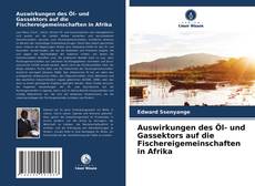 Buchcover von Auswirkungen des Öl- und Gassektors auf die Fischereigemeinschaften in Afrika
