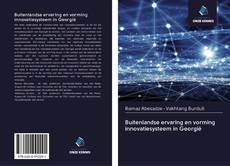 Bookcover of Buitenlandse ervaring en vorming innovatiesysteem in Georgië