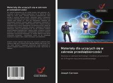 Capa do livro de Materiały dla uczących się w zakresie przedsiębiorczości 