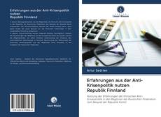Erfahrungen aus der Anti-Krisenpolitik nutzen Republik Finnland kitap kapağı