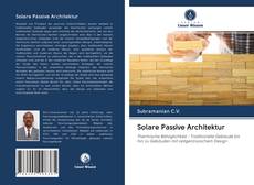 Portada del libro de Solare Passive Architektur
