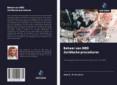 Capa do livro de Beheer van HRD Juridische procedures 