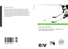 Capa do livro de Gordie Walker 