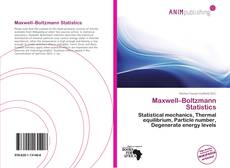 Buchcover von Maxwell–Boltzmann Statistics