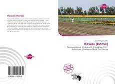 Capa do livro de Hawaii (Horse) 