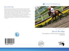 Bookcover of Devil His Due