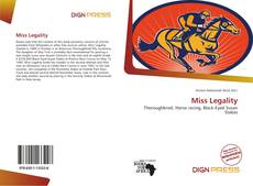 Bookcover of Miss Legality