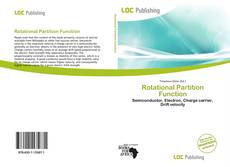 Copertina di Rotational Partition Function