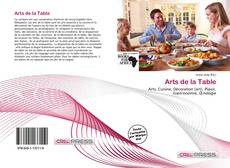 Capa do livro de Arts de la Table 