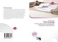 Capa do livro de Trim (sewing) 